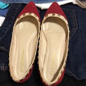 Red flats